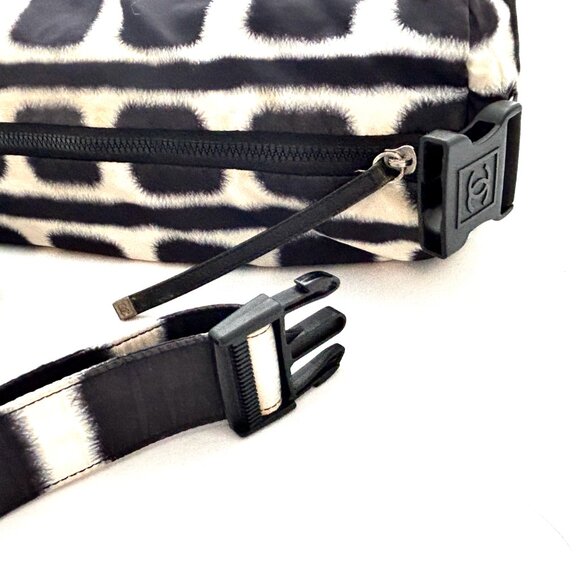 FINAL DROP!  Chanel Sports Nylon Shoulder/Crossbody Barrel Bag - Picture 11 of 15